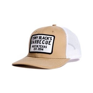 Terry Black's Barbecue Tan Patch Hat